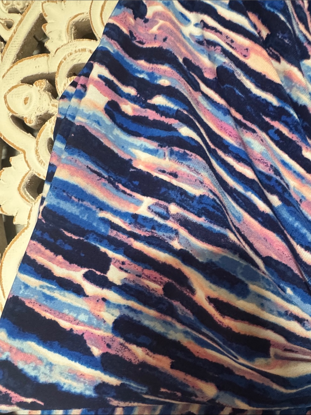Eliza J Blue and Pink Abstract Maxi Dress - Picture 12 of 14